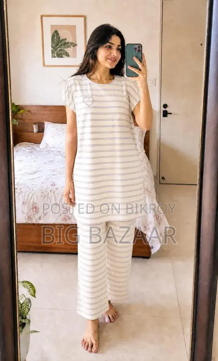 Cotton Tshirt and Pant Set for Girls/Women