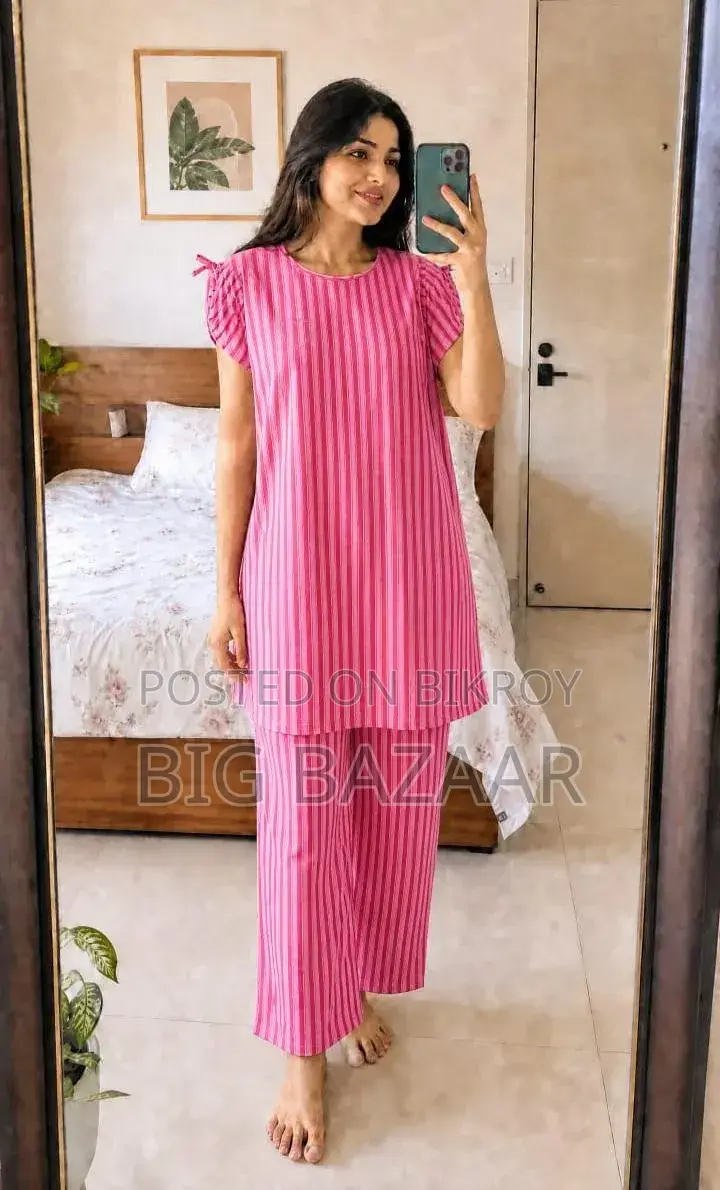 Cotton Tshirt and Pant Set for Girls/Women