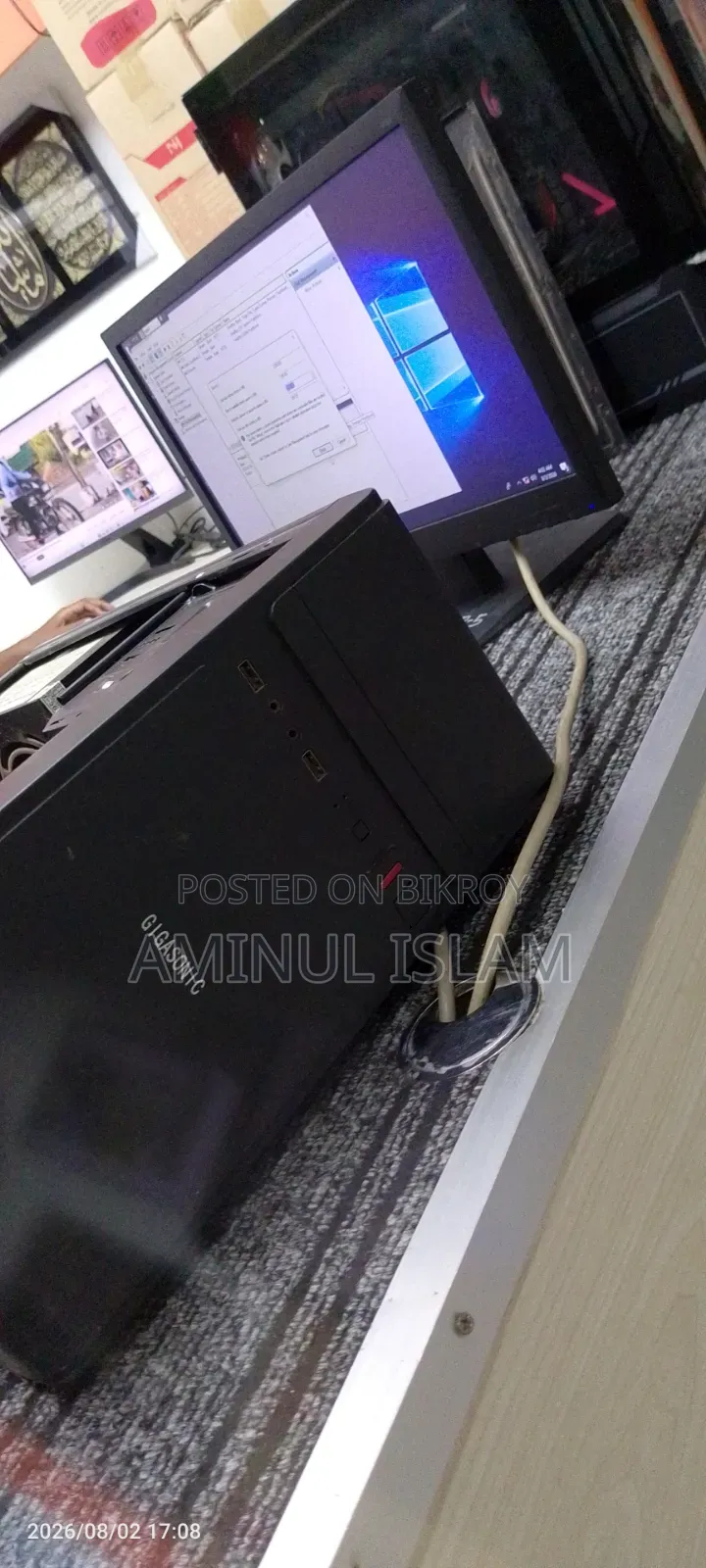 ডেস্কটপ কম্পিউটার গিগাবাইট জিবি-বিকেআই৫এইচএ-৭২০০ ৮জিবি ইন্টেল কোর আই৫ এসএসডি ১২৮জিবি