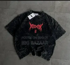 Exclusive Premium Acid Wash Drop Shoulder T-Shirt for Men
