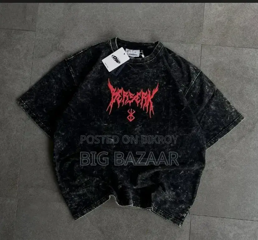 Exclusive Premium Acid Wash Drop Shoulder T-Shirt for Men