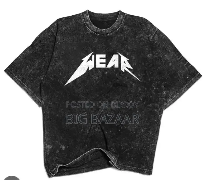 Exclusive Premium Acid Wash Drop Shoulder T-Shirt for Men