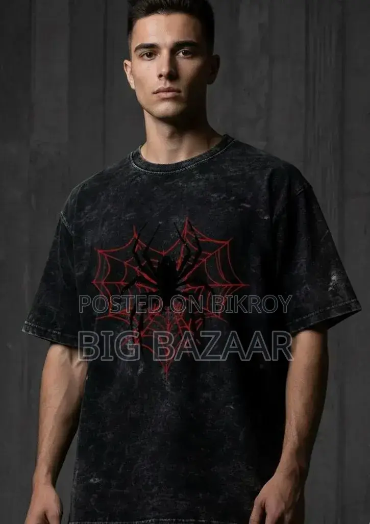 Exclusive Premium Acid Wash Drop Shoulder T-Shirt for Men