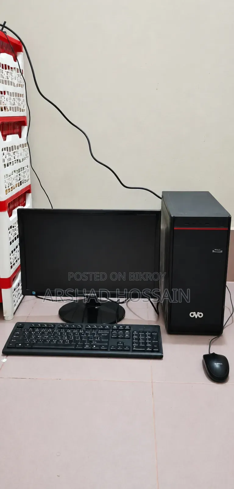 Desktop Computer HP 16GB Intel Core i7 SSD 128GB