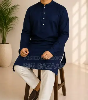 Printed Cotton Panjabi