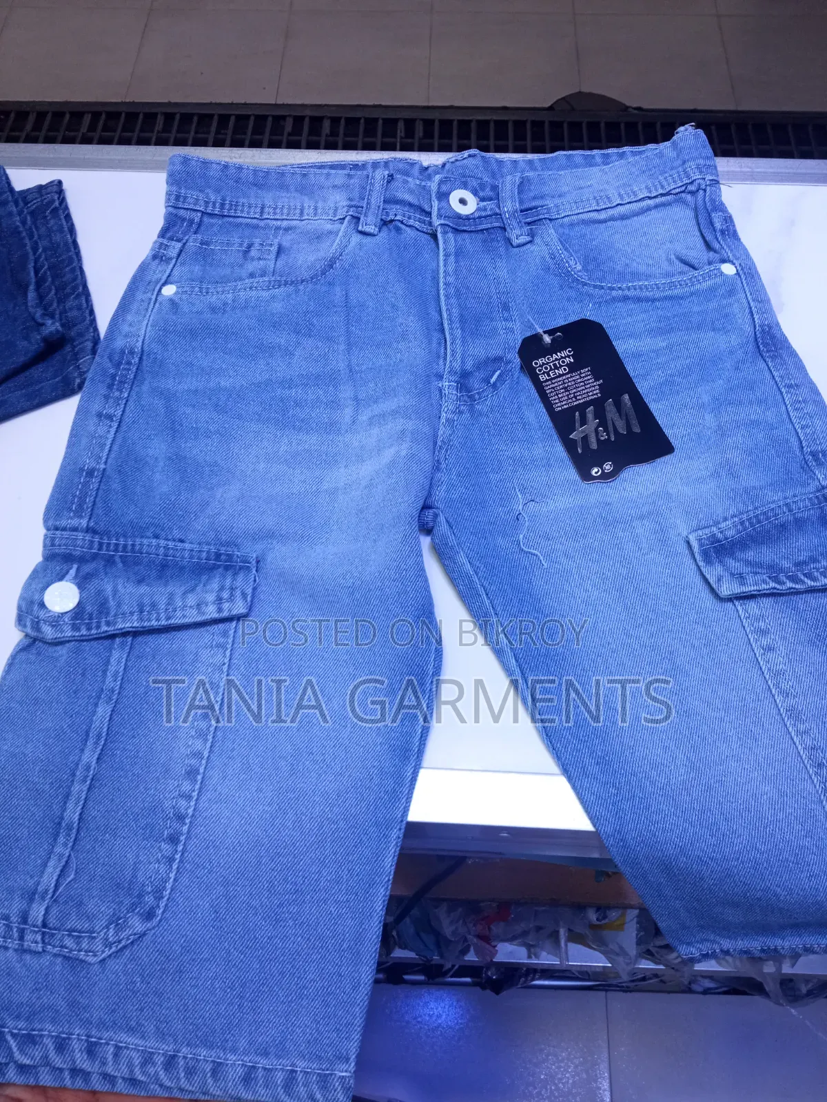 Denim Half Pants
