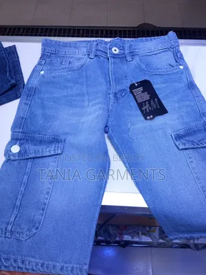 Denim Half Pants