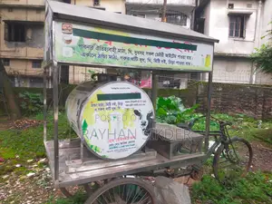 মাঠা, ঘোল ও ডেইরি আইটেম বিক্রয়ের স্টেইনলেস স্টিল (Ss) ভ্যান/কার্ট