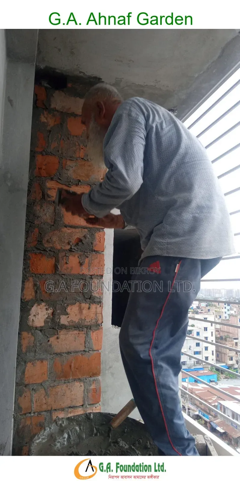 3-Bedroom Apartment in G. A. Ahnaf Garden, Mirpur for sale