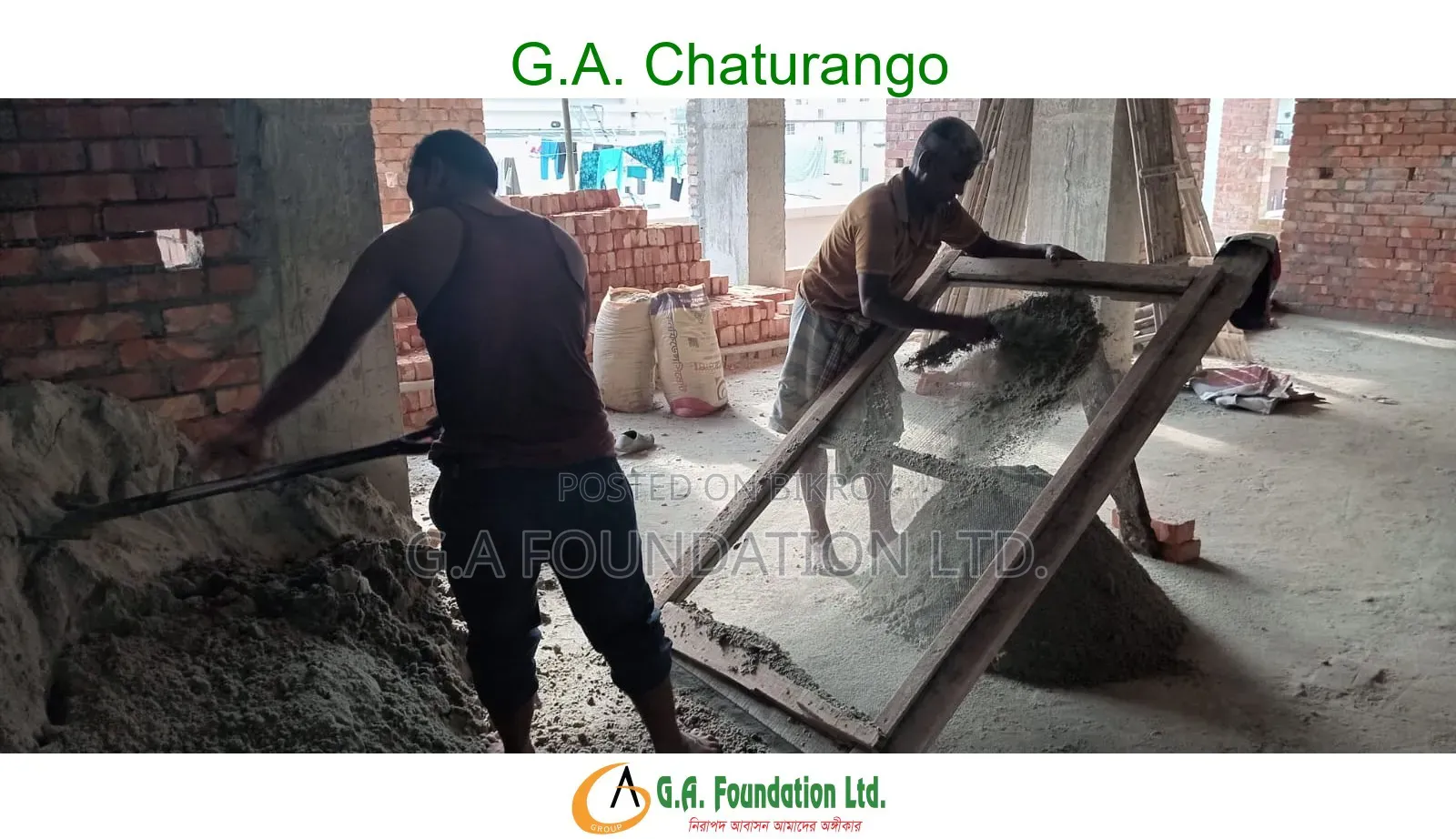 3 Bedroom Apartment in G. A. Chaturanga, Mirpur for sale