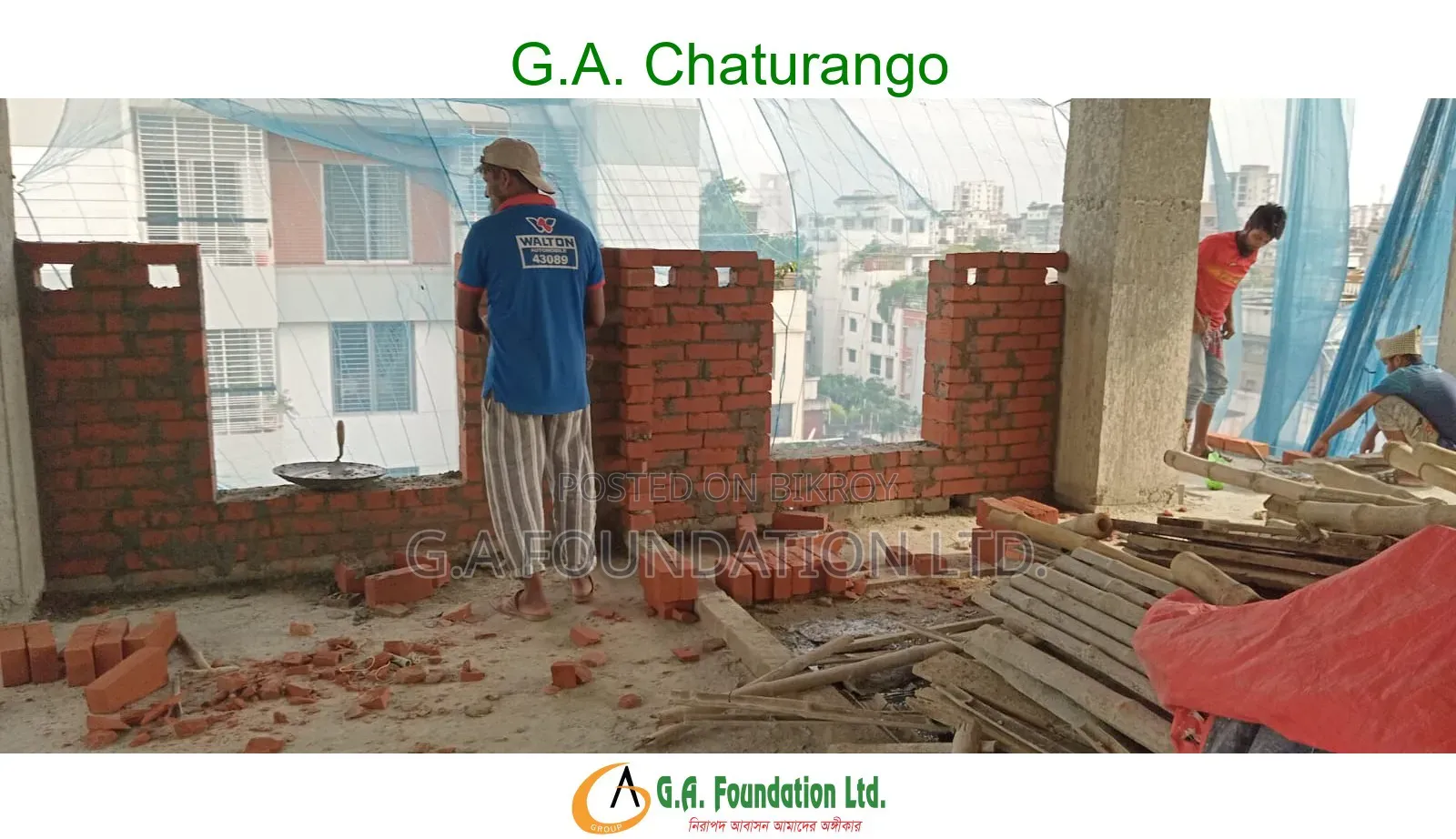 3 Bedroom Apartment in G. A. Chaturanga, Mirpur for sale