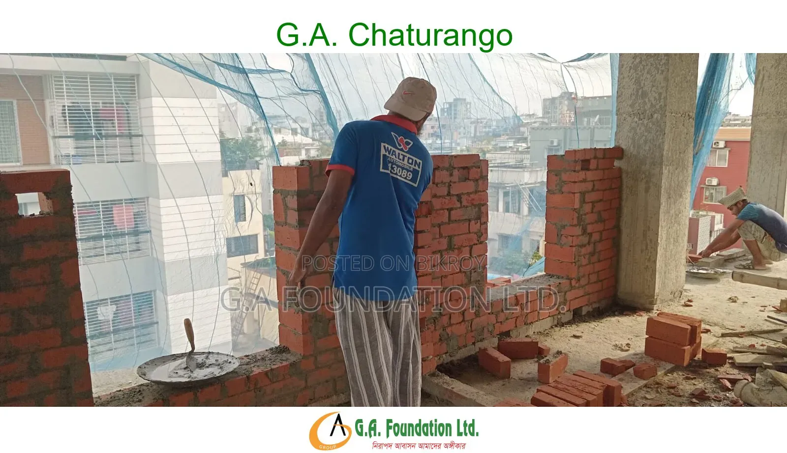 3 Bedroom Apartment in G. A. Chaturanga, Mirpur for sale