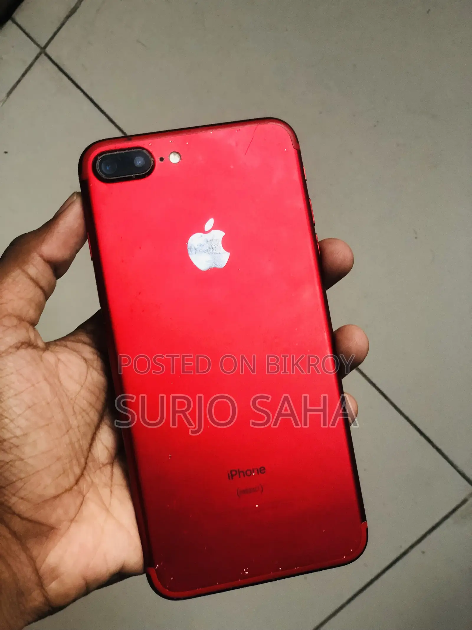 অ্যাপল আইফোন ৭ প্লাস ১২৮ জিবি রেড