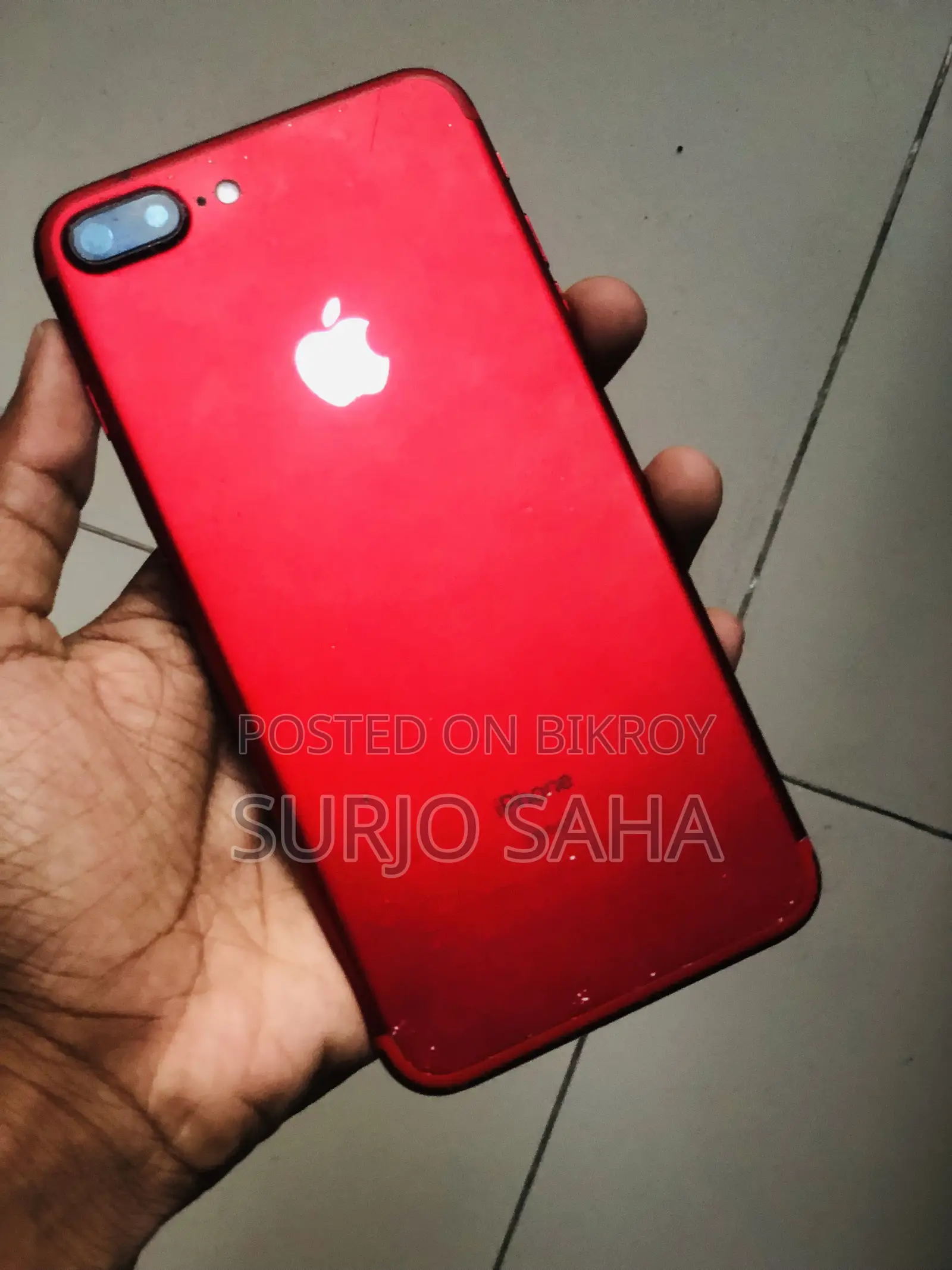 অ্যাপল আইফোন ৭ প্লাস ১২৮ জিবি রেড