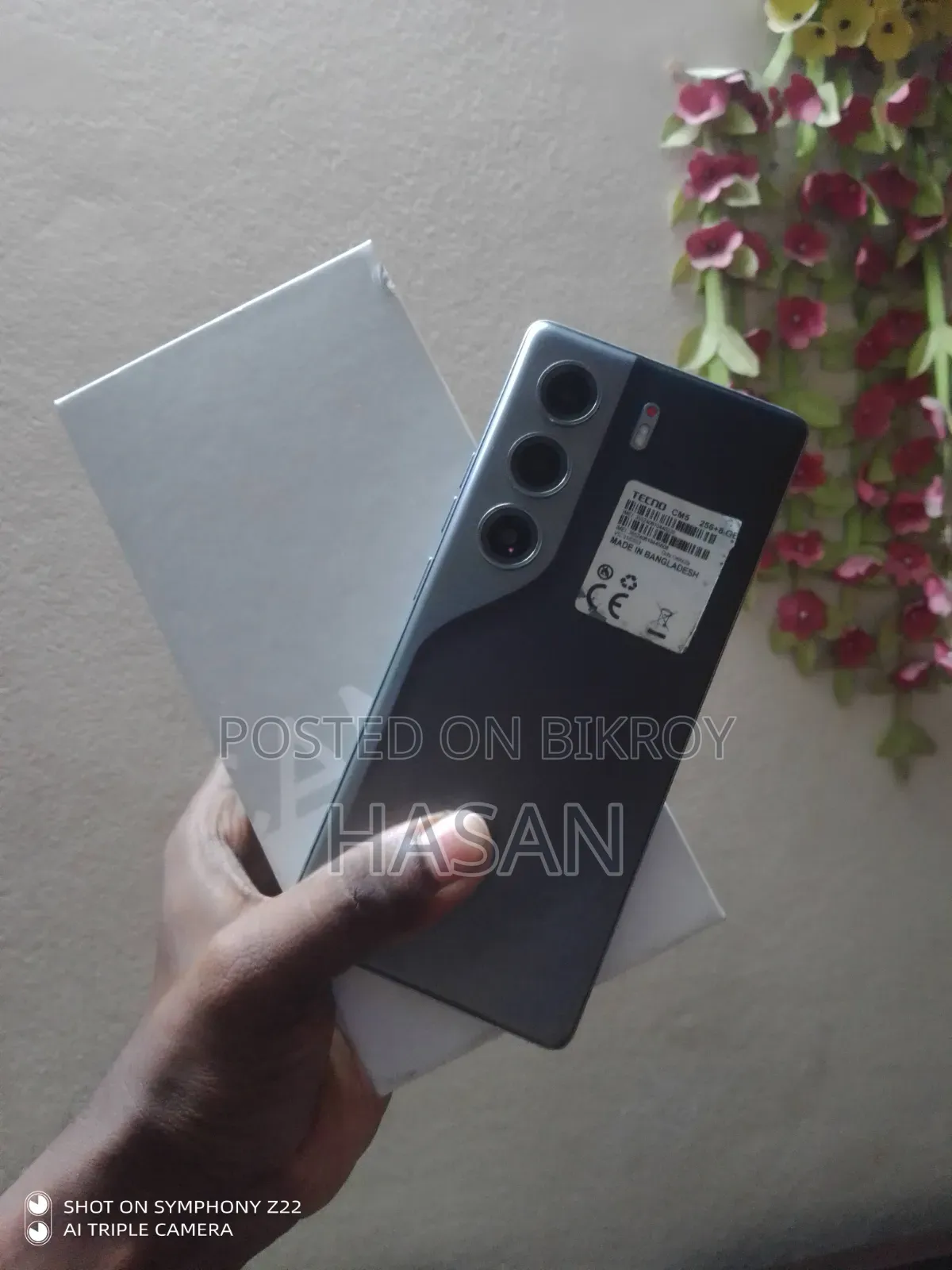 Tecno Camon 40 128 GB Black