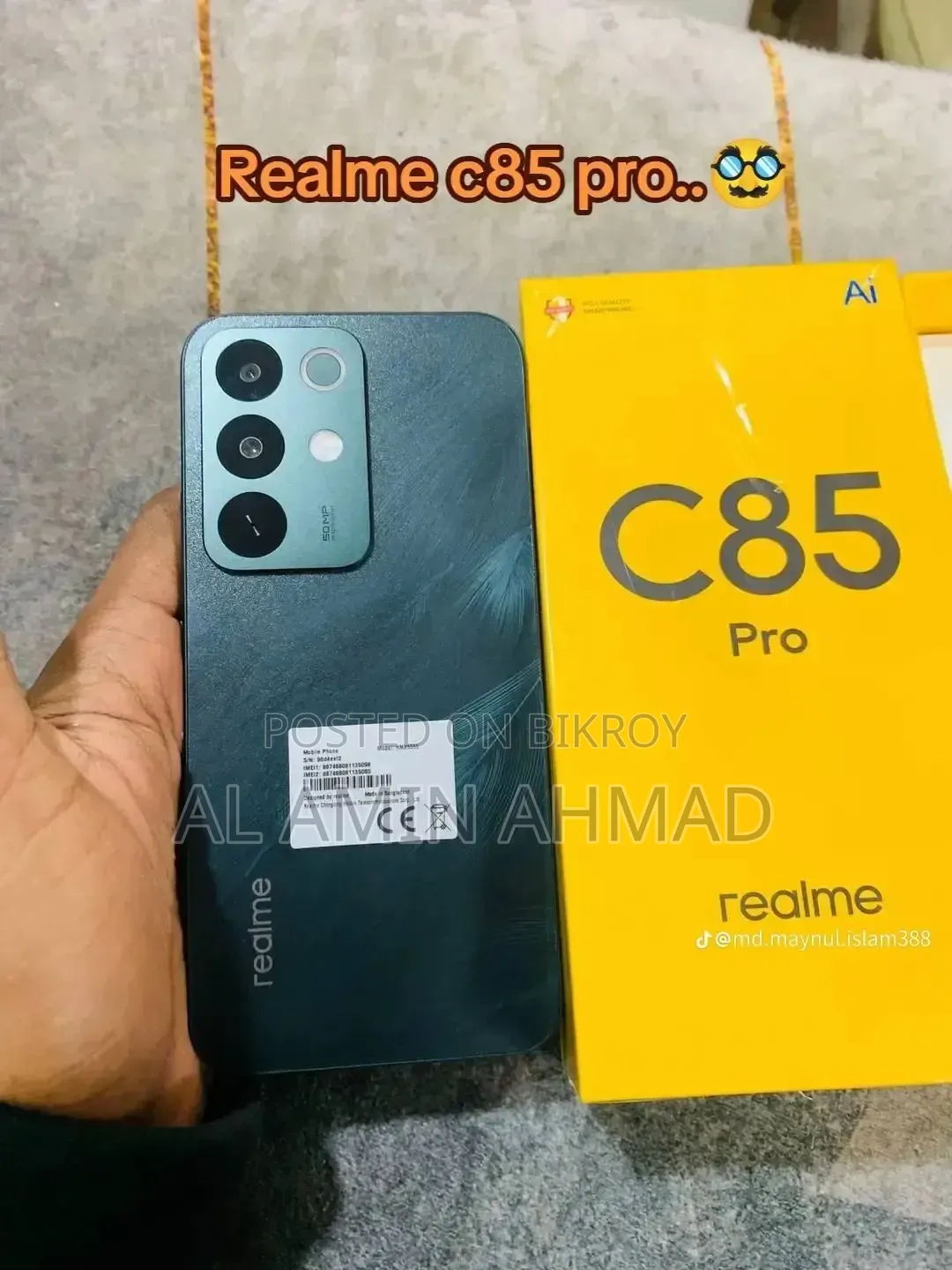 Realme C85 Pro 128 GB Black