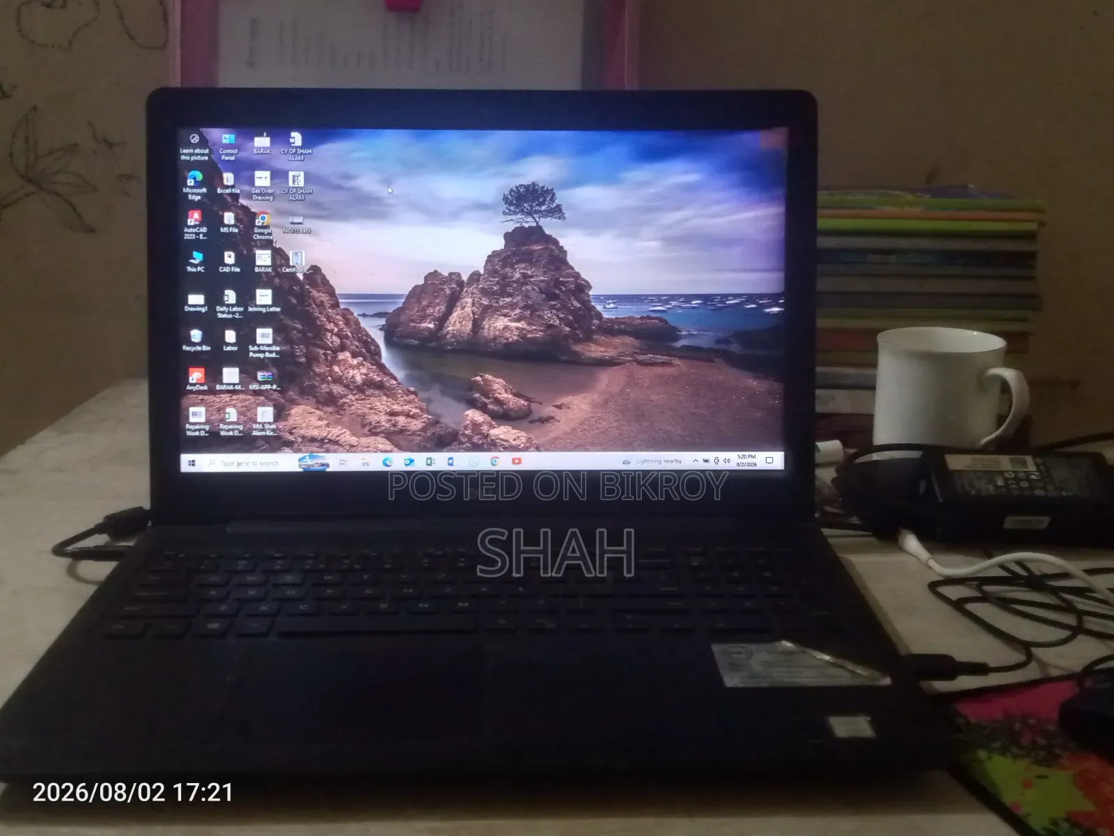 Laptop Dell Inspiron 15 3581 12GB Intel Core i3 HDD 256GB