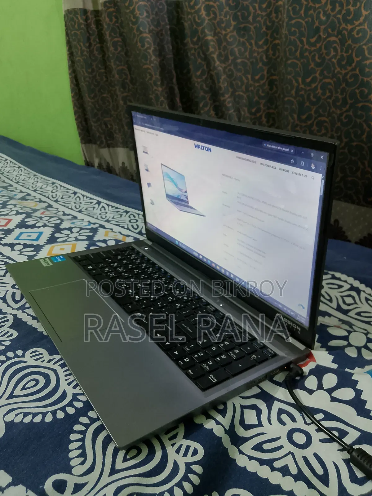 ল্যাপটপ ৮জিবি ইন্টেল কোর আই৩ এসএসডি ৫০০জিবি