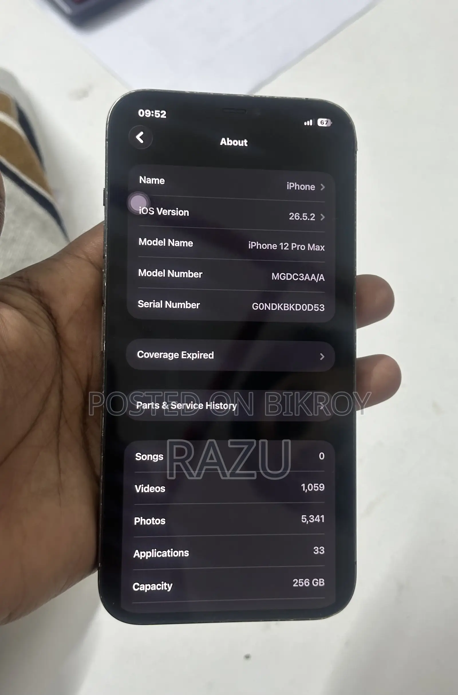 Apple iPhone 12 Pro Max 256 GB Blue