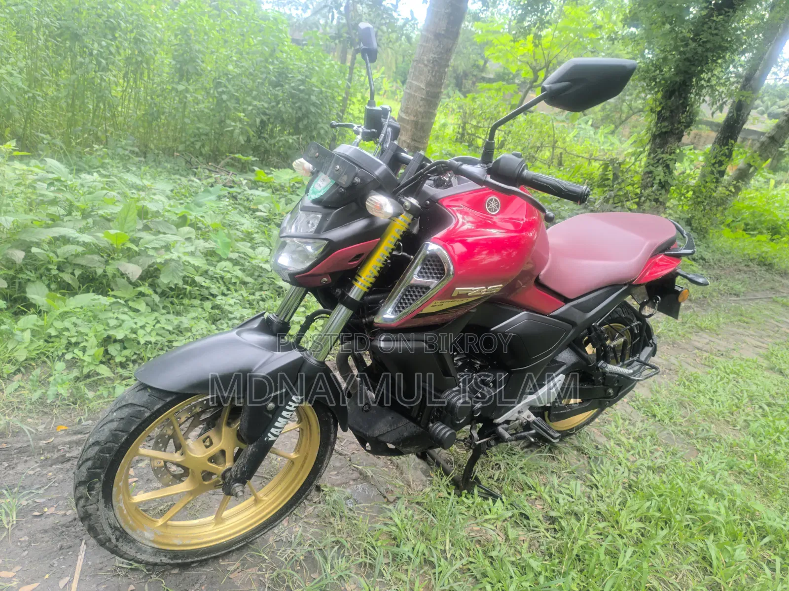 Yamaha FZS V3 2023 Red