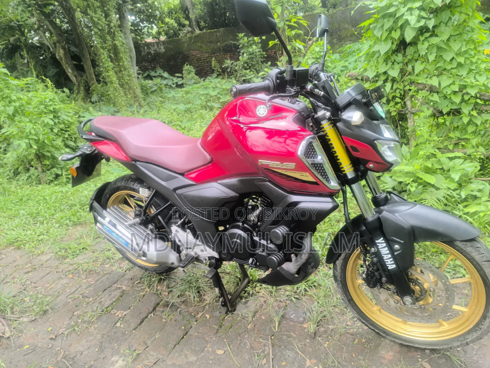 Yamaha FZS V3 2023 Red