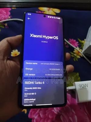Xiaomi Redmi Turbo 4 256 GB Black