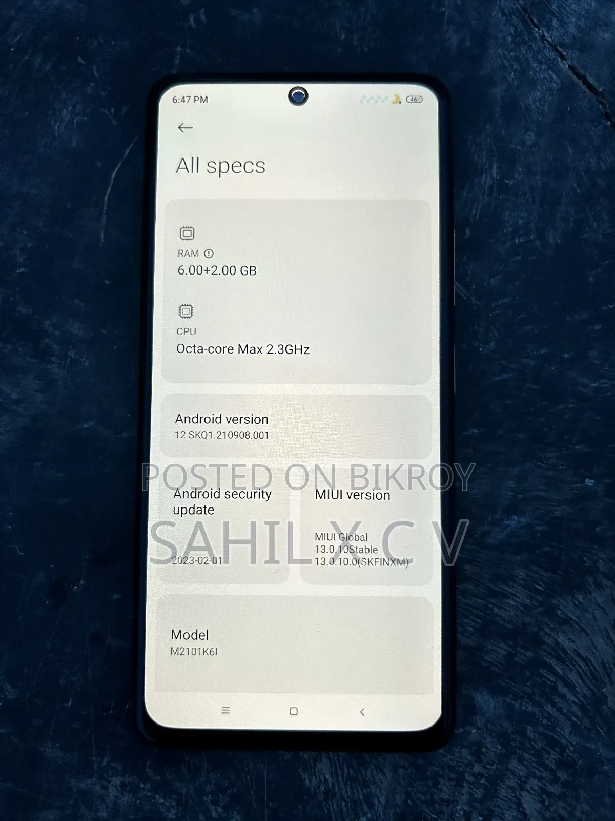 Xiaomi Redmi Note 10 Pro Max 128 GB Red