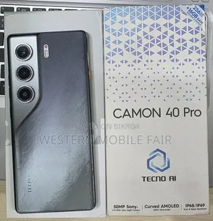 Tecno Camon 40 Pro 5G 256 GB Silver