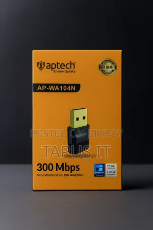 USB Wi-Fi Receiver Auto Install 300Mbps 1Year