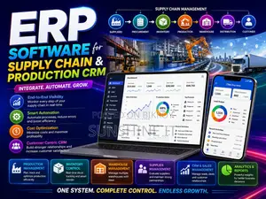 ERP Software for Supply Chain Production CRM