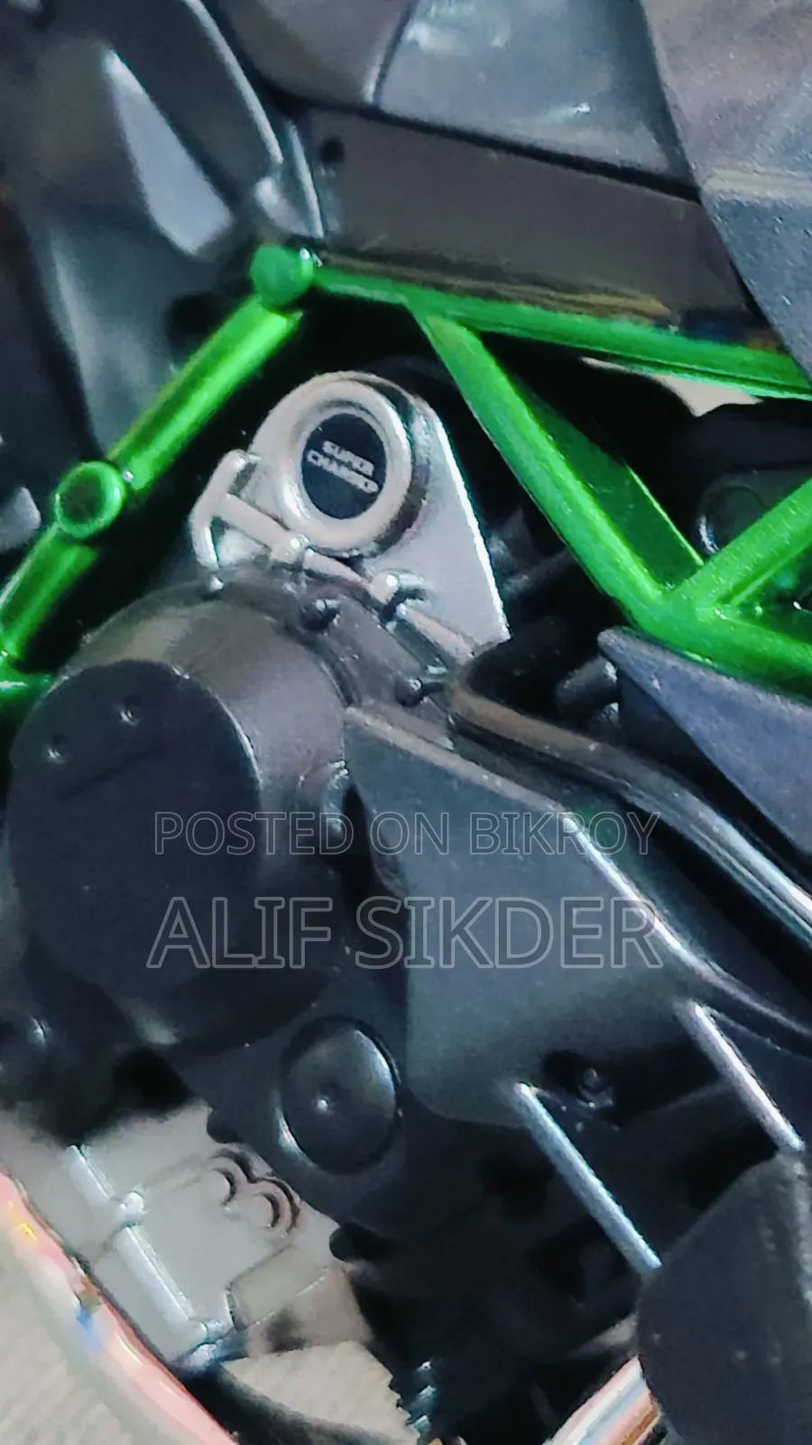 Kawasaki Ninja H2r Metal Toy Bike