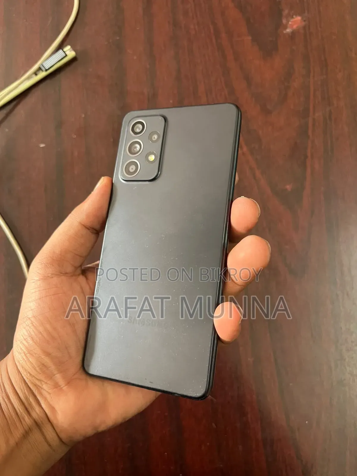 স্যামসাং গ্যালাক্সি এ৫২ ১২৮ জিবি ব্ল্যাক