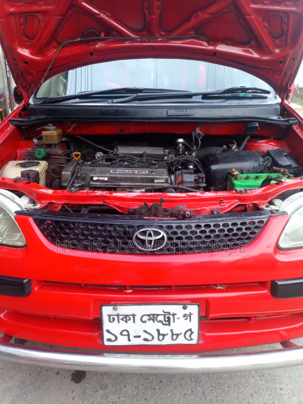 Toyota Corolla Spacio 1999 Red