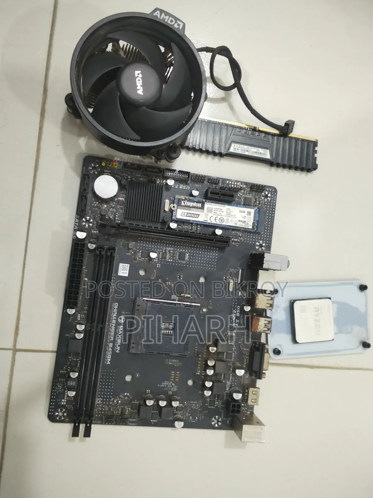 Desktop Computer 8GB AMD Ryzen 5 eMMC 500GB