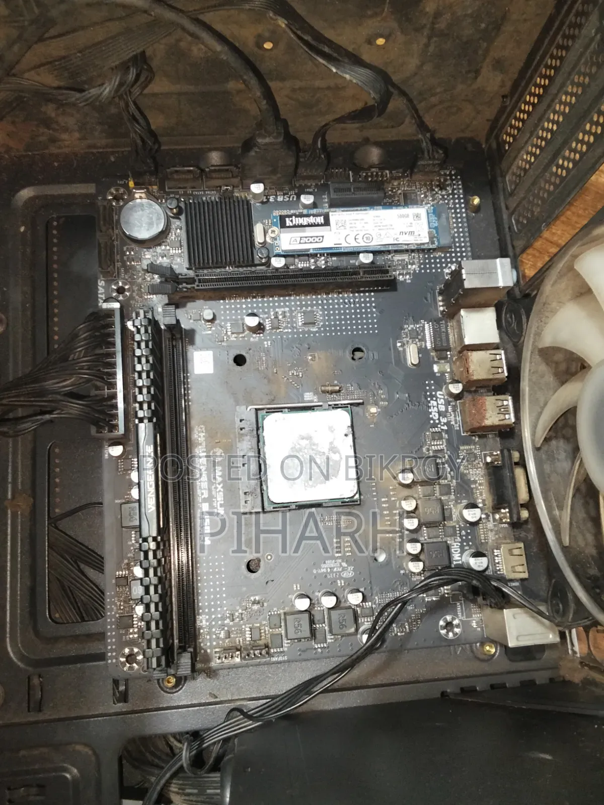 Desktop Computer 8GB AMD Ryzen 5 eMMC 500GB