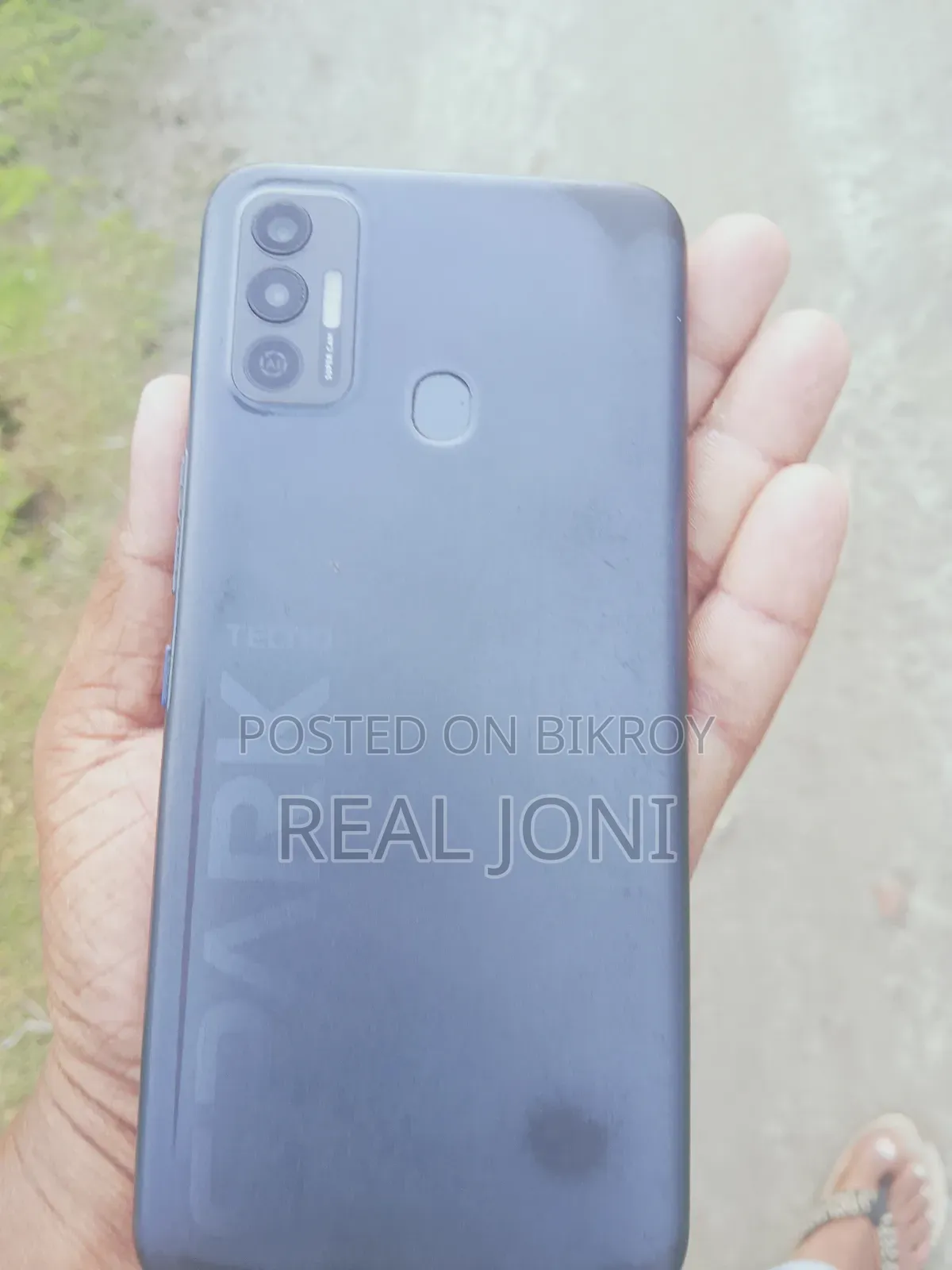 Tecno Spark 7 64 GB Black