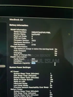 Laptop Apple MacBook Air 8GB Apple M1 SSD 256GB