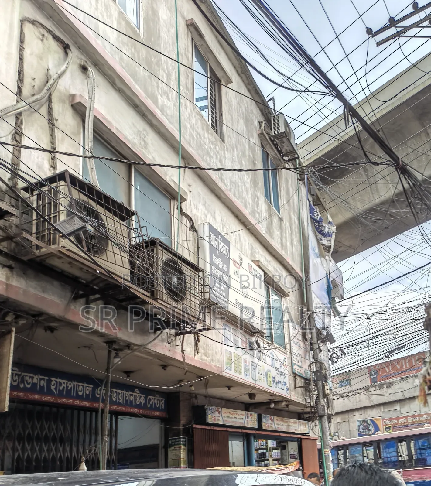 গাজীপুর চৌরাস্তা হাইওয়ে ১৫ শতাংশ জমি সহ ৮ তলা ফাউন্ডেশন ৩ তলা মার্কেট