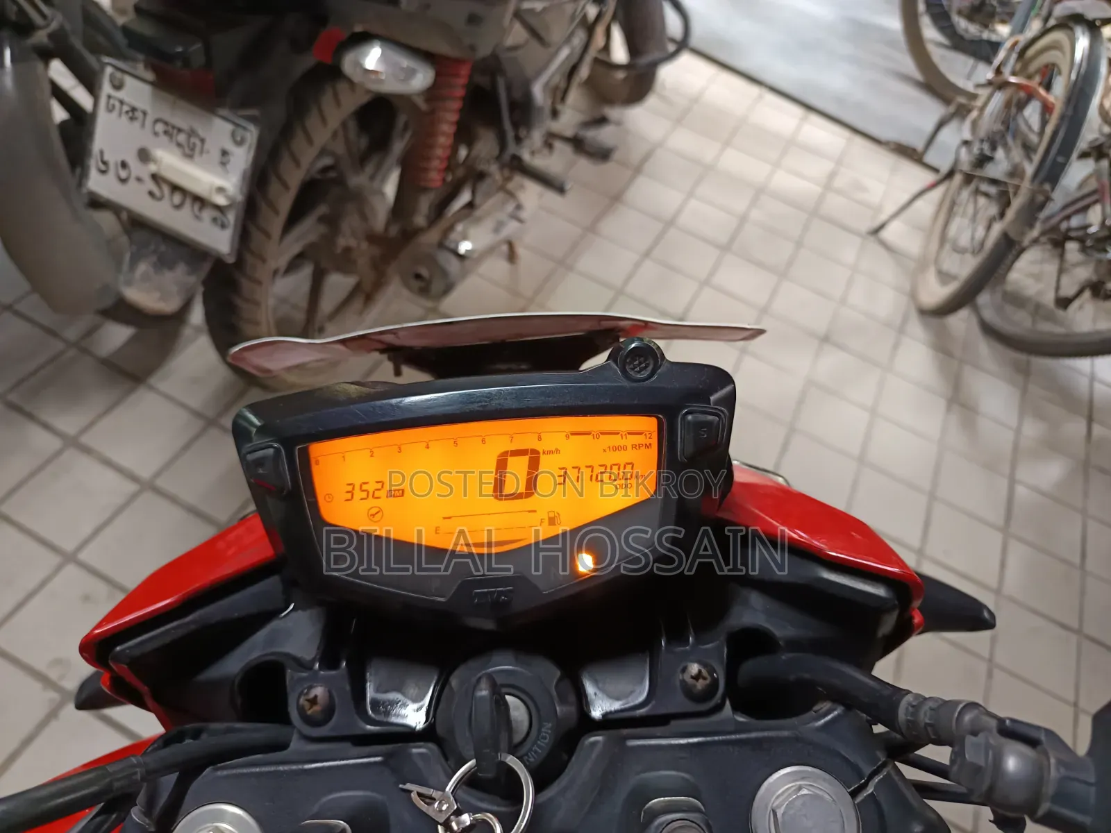 TVS Apache RTR 160 4V 2020 Red