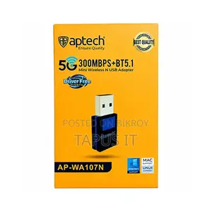 USB Wi-Fi and Bluetooth Device 1Year Warranty