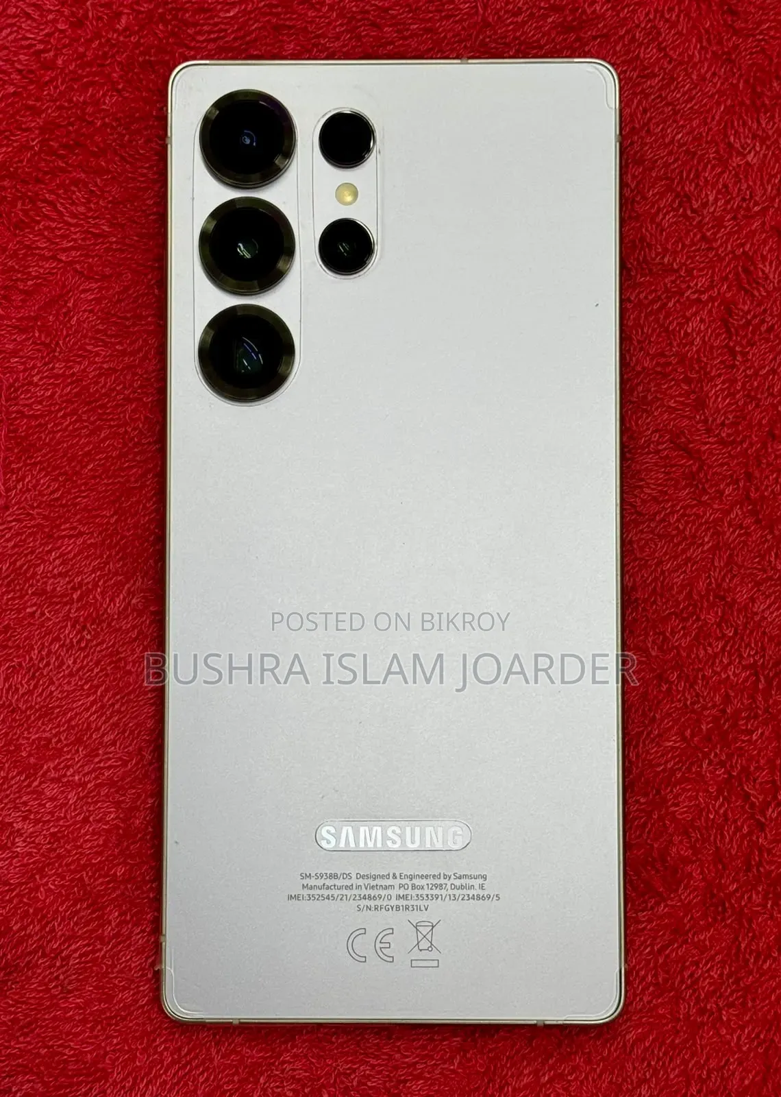 Samsung Galaxy S25 Ultra 256 GB Silver