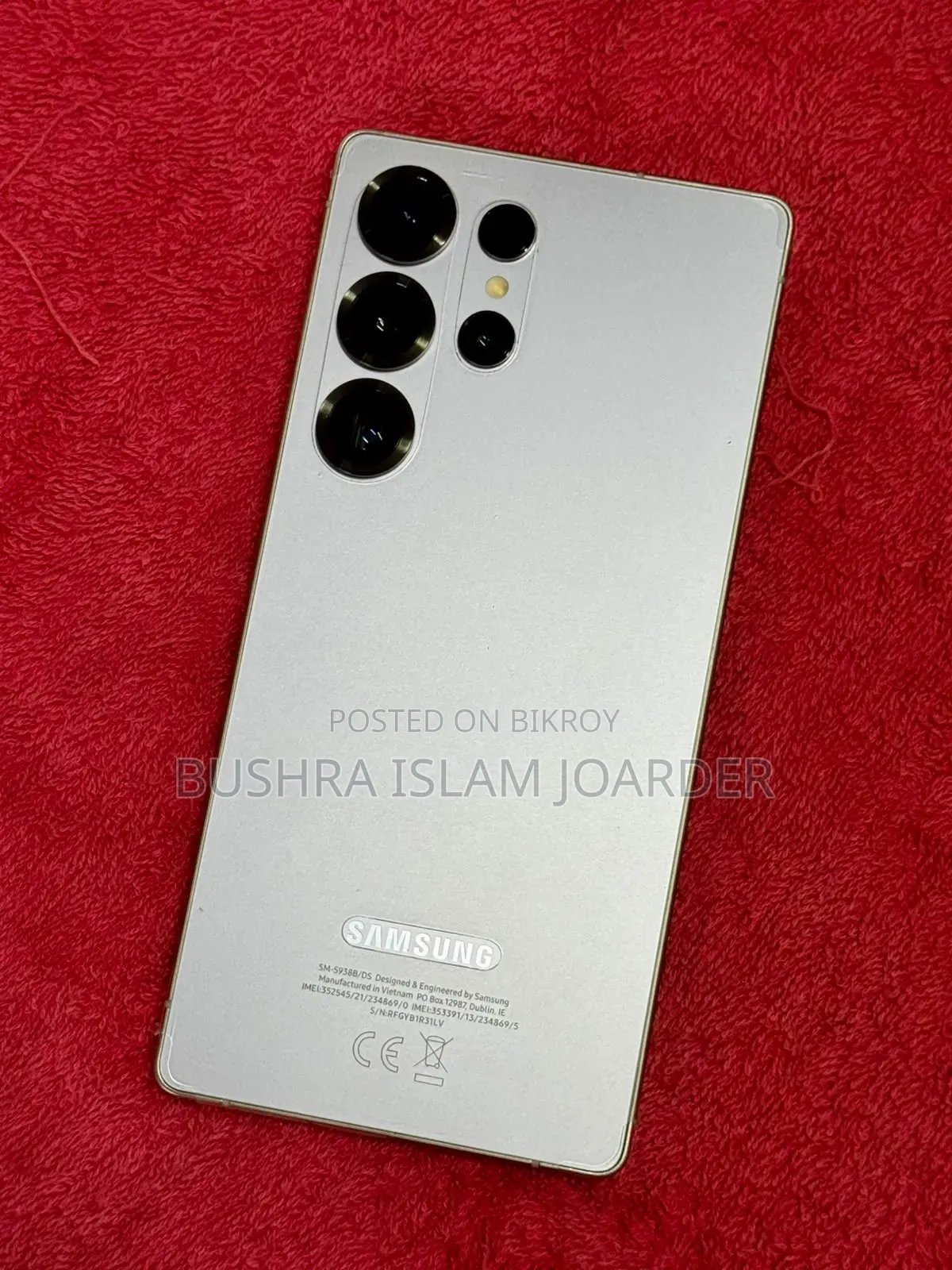 Samsung Galaxy S25 Ultra 256 GB Silver