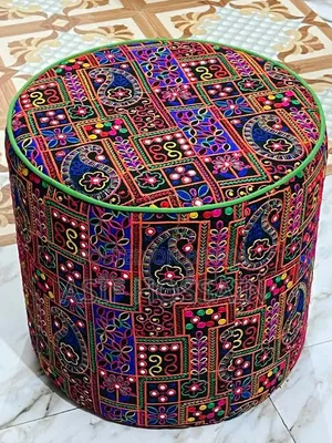 স্টুলস রাজস্থানী ফেব্রিক