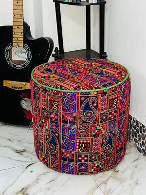 স্টুলস রাজস্থানী ফেব্রিক