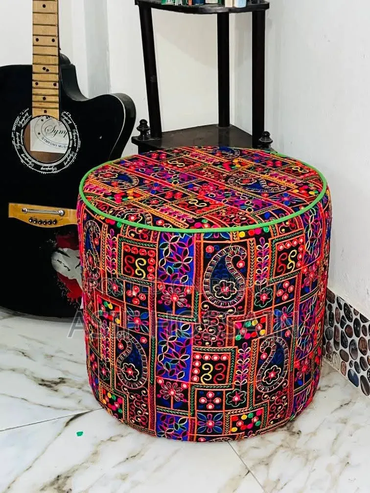 স্টুলস রাজস্থানী ফেব্রিক