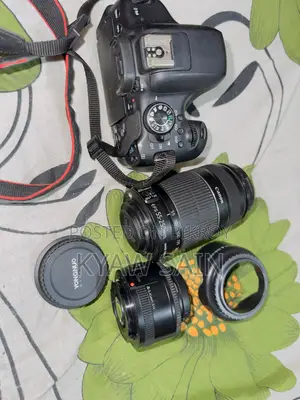 Sell Post Camera Model: Canon 750D Lenses: 1. Canon EF-S 55-250mm IS Lens