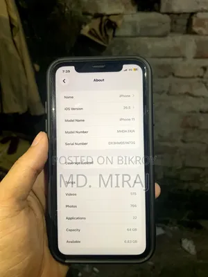 Apple iPhone 11 64 GB Black