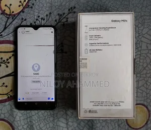 স্যামসাং গ্যালাক্সি এম০১এস ৩২ জিবি ব্ল্যাক