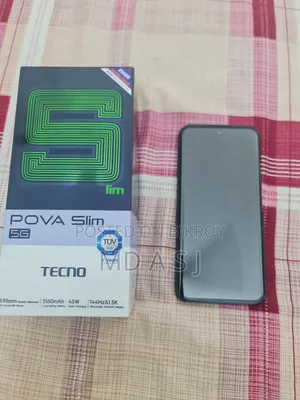 New Tecno Pova Slim 5G 256 GB Black