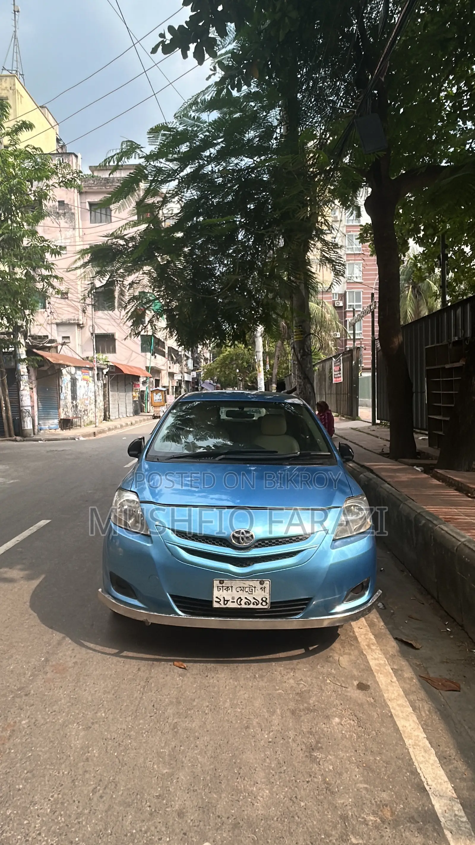 নিউ টয়োটা ইয়ারিস ১.৫ ২০০৮ ব্লু